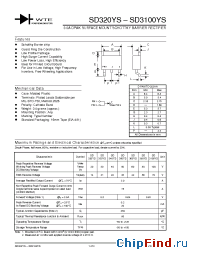 Datasheet HER106-HER108 manufacturer WTE