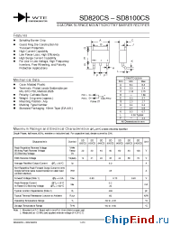 Datasheet SD860CS-T3 manufacturer WTE