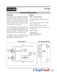 Datasheet XE1276A manufacturer Xecom