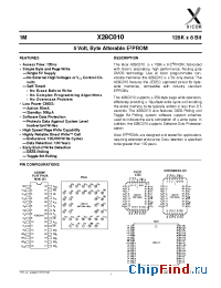 Datasheet X28C010-20 manufacturer Xicor