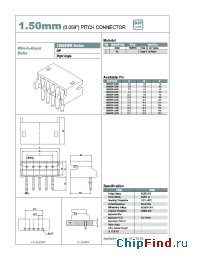 Datasheet 15005WR-03A00 manufacturer YEONHO