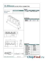 Datasheet 20015HS-04000 manufacturer YEONHO