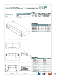 Datasheet 20015WR-07L02 manufacturer YEONHO