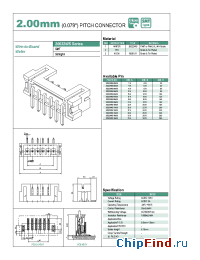 Datasheet 20022WS-02A00 manufacturer YEONHO