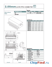 Datasheet 20039WR-07A00 manufacturer YEONHO