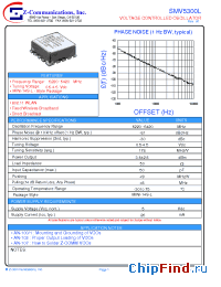 Datasheet SMV5300L manufacturer Z-Communications