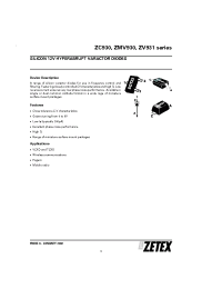 Datasheet ZC930TA manufacturer Zetex