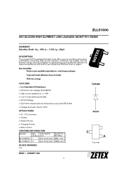 Datasheet ZLLS1000 manufacturer Zetex