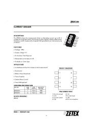 Datasheet ZMC05 manufacturer Zetex