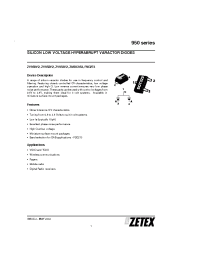 Datasheet ZMDC953TA manufacturer Zetex