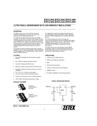 Datasheet ZXCL300 manufacturer Zetex