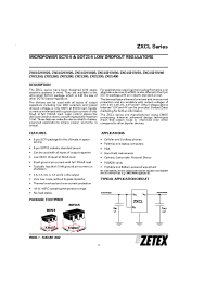 Datasheet ZXCL5213V40 manufacturer Zetex