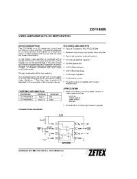 Datasheet ZXFV4089N8TC manufacturer Zetex