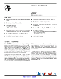 Datasheet Z380 manufacturer Zilog
