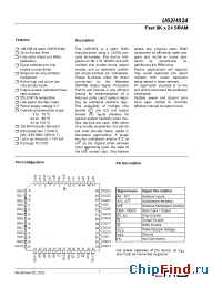 Datasheet U62H824 manufacturer ZMD