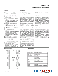 Datasheet U634H256 manufacturer ZMD