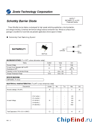 Datasheet BAT54RC manufacturer Zowie