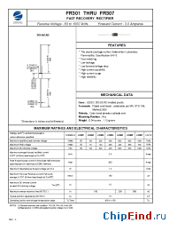 Datasheet FR302 manufacturer Zowie