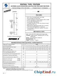 Datasheet RGP30M manufacturer Zowie