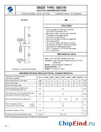 Datasheet SB260 manufacturer Zowie